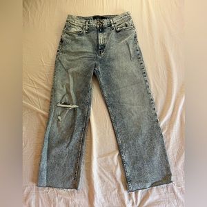 Hudson Remi Straight Cropped jeans size 30